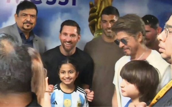 梅西开启印度行! 梅西在印度下榻的旅社每晚房费超1万RMB