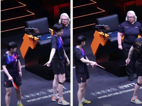 莎莎王楚钦赛场抢话名处所！裁判总点错东说念主急坏网友：能不可不偏不倚？