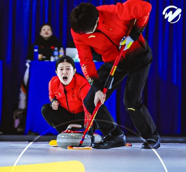 冰壶混双中国5比6败给澳大利亚 凭借B 组第二晋级保留冲击奥运阅历