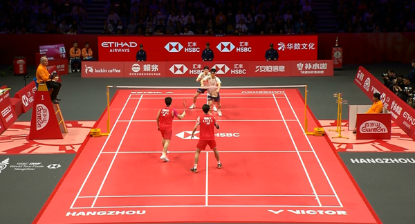 “梁王”组合获取寰宇羽联年终总决赛男双亚军