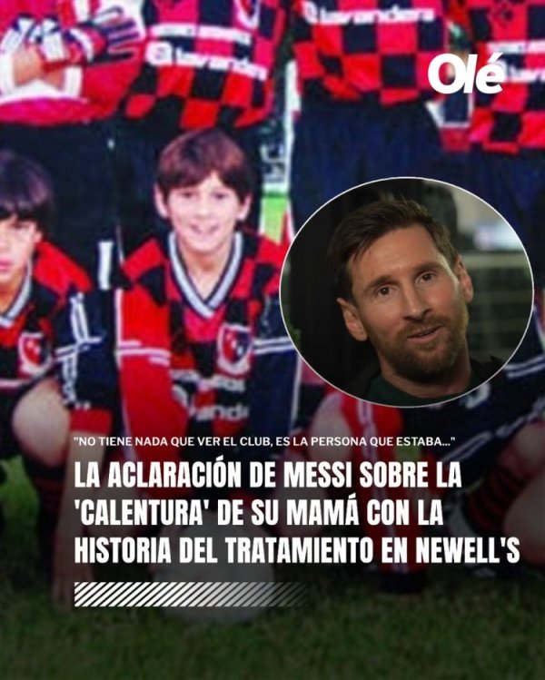 梅西：加盟巴萨之前，我曾去河床试训他们愿承担我的调养用度